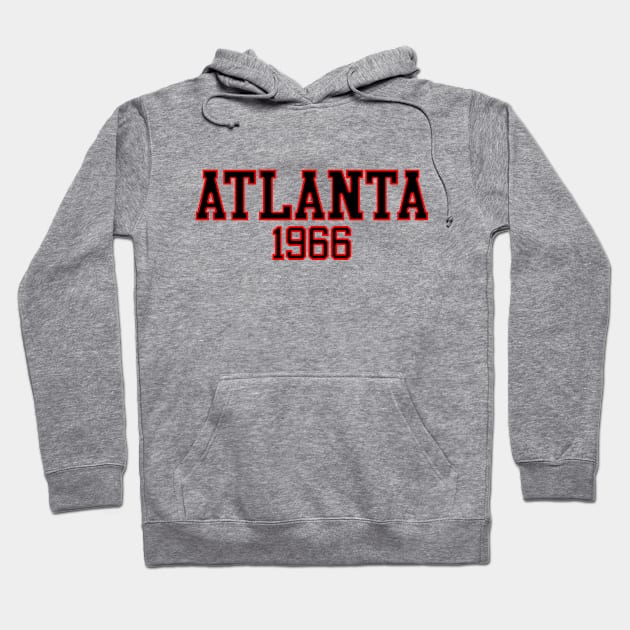 Atlanta 1966 (variant) Hoodie by GloopTrekker